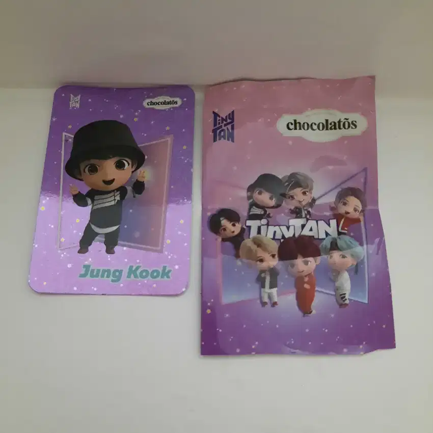LIMITED EDITION: Photocard (PC) BTS BT21 Chocolatos Tiny Tan (per pcs)
