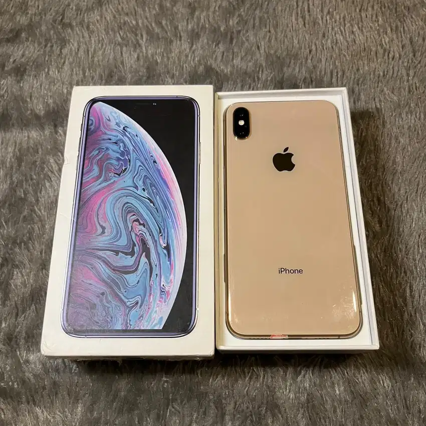 iphone XS Max 512 gb mulus fullset like new all operator