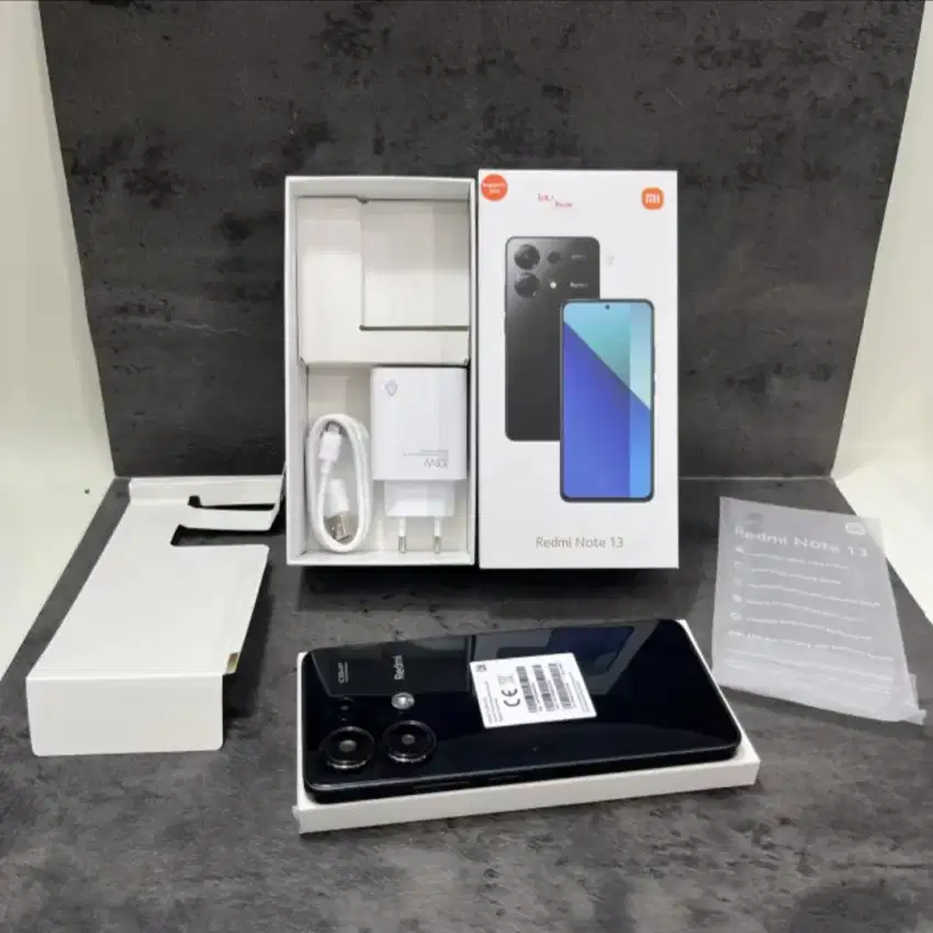 REDMI NOTE 13 8/256 FULLSET MULUS SECOND MURAH GARANSI COD / ANTAR