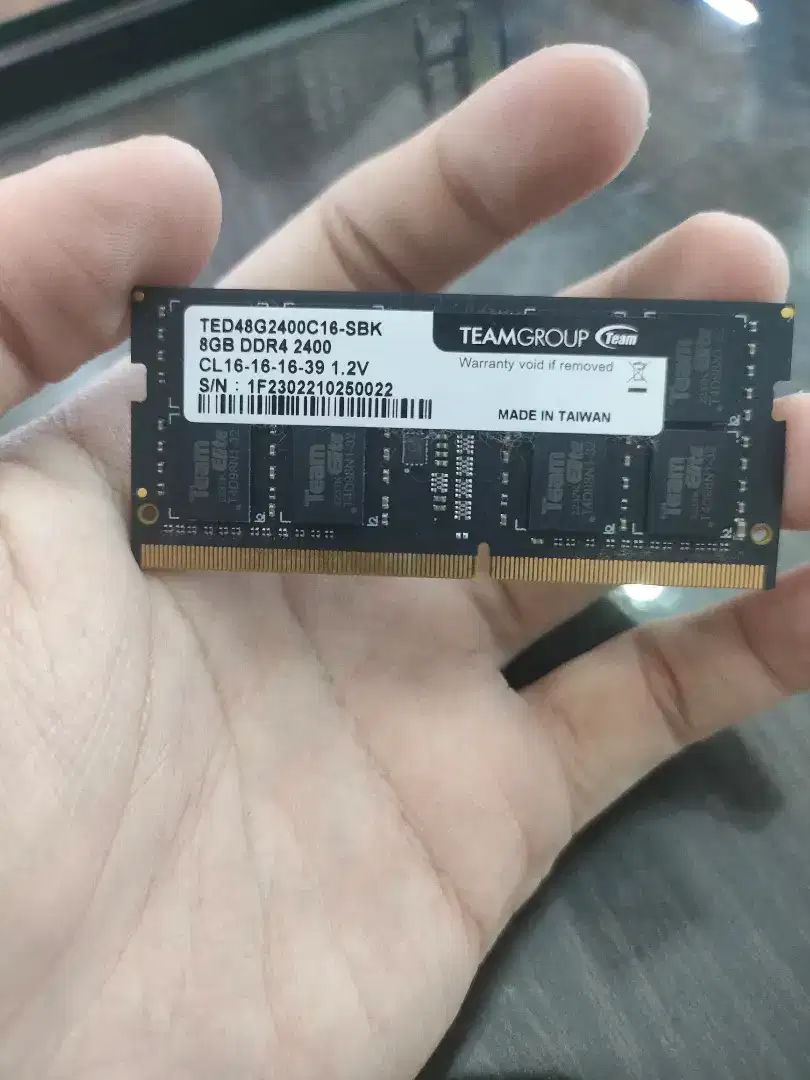 RAM Laptop TeamGroup DDR4 8GB 2400MHz SO-DIMM - Mulus, Normal