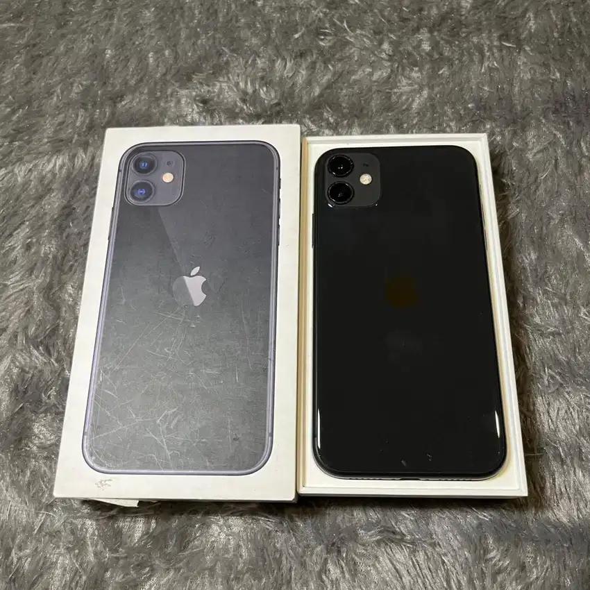 iphone 11 128 ibox mulus fullset like new no minus unit replacement