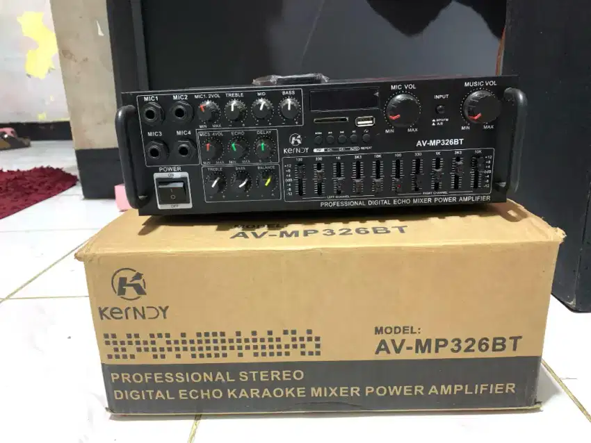 Amplifier Bluetooth Karaoke