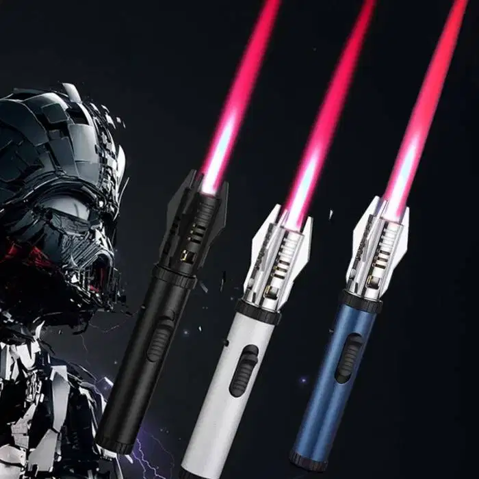 Korek Api Gas Light Saber Star Wars Jet Flame Torch Bara