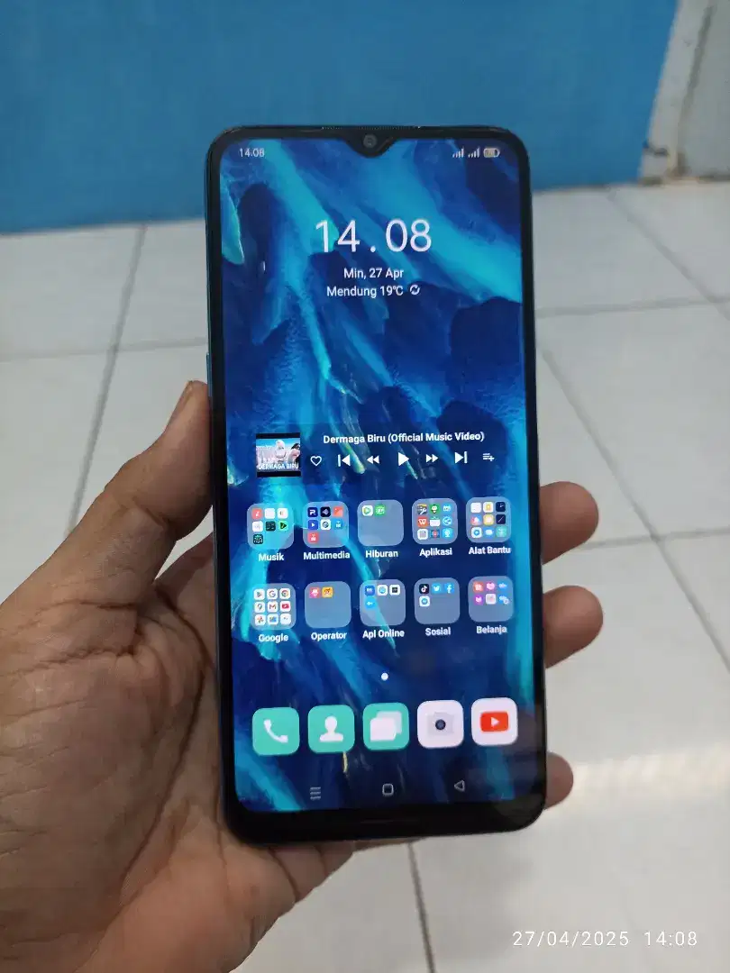Oppo A54S, Mulus belum ada lecet, Normal.