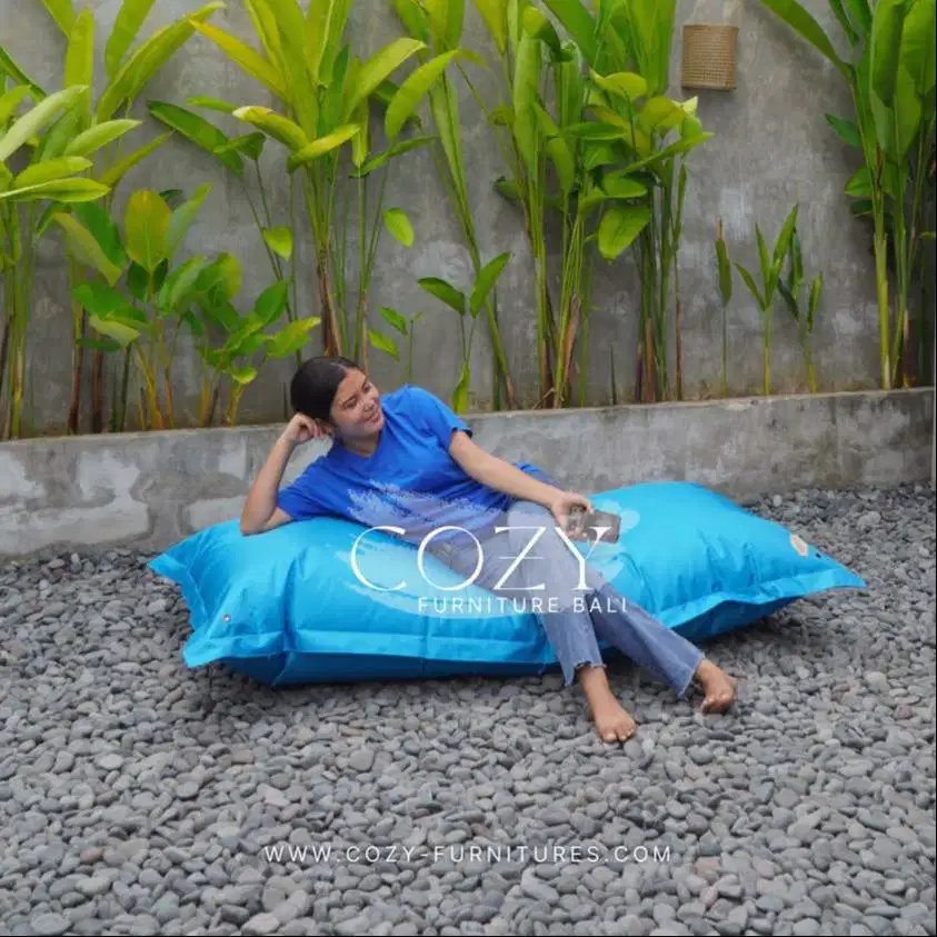 BEANBAG KOLAM - FLOATING BEANBAG - BEANBAG SANTAI - KASUR APUNG