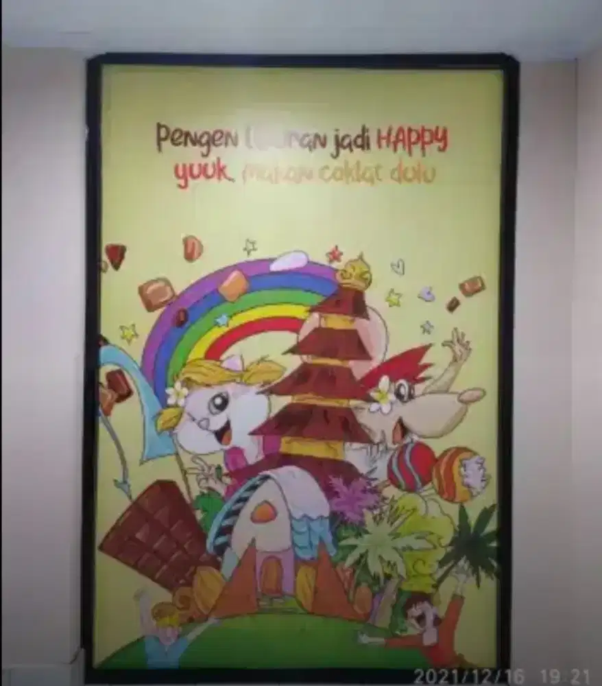 Memberikan keindahan extra dgn sticker printing sunblas riben film