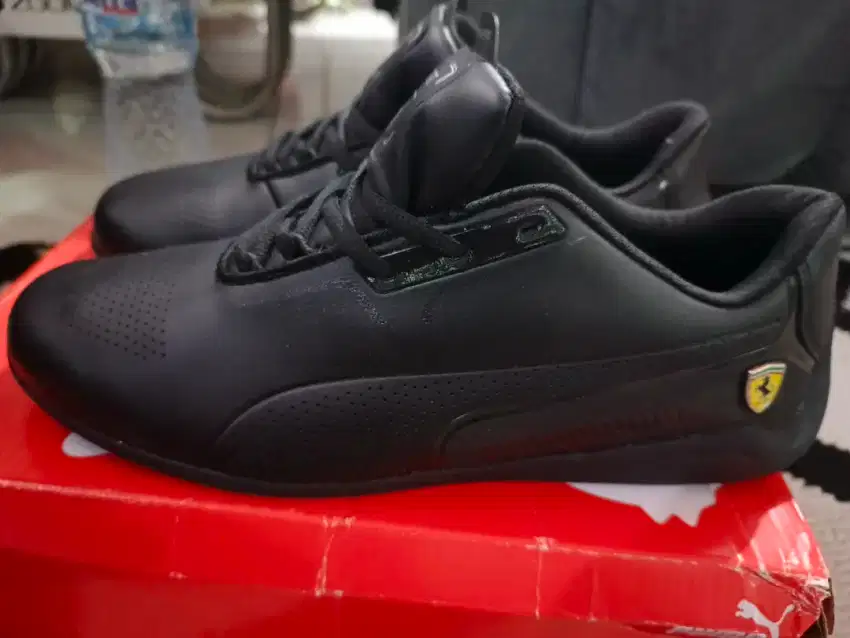 Puma ferari full black Size 45 fit nya 44 insole 29 slim fit 675rb net