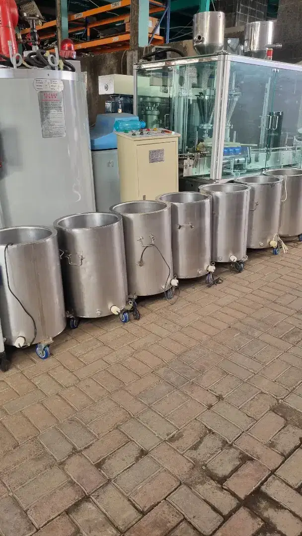 Tangki double jacket heater 1kw stainless