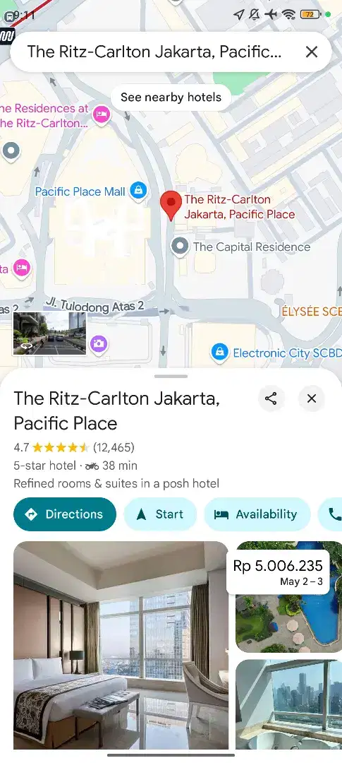 Voucher ritz carlton pp 5d4n