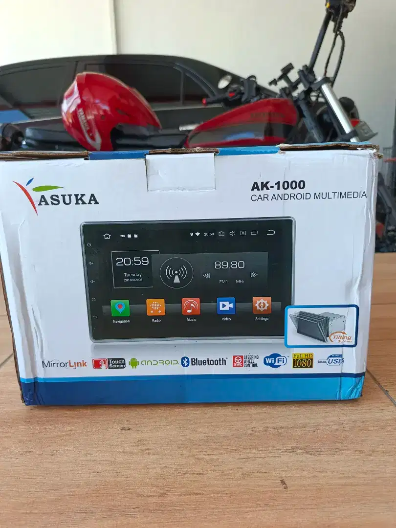 ASUKA AK-1000 CAR ANDROID MULTIMEDIA FULL SET