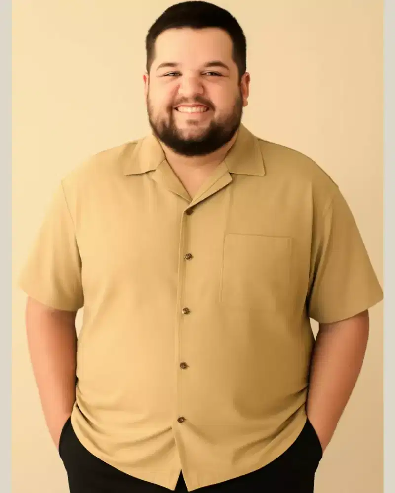 Kemeja rayoh kerah hawai