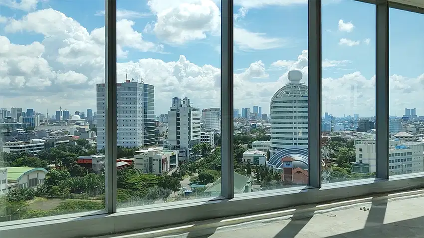 Office Space Jakpus Dijual 230 m2 Kem Tower 2 Menit dari Pintu Tol
