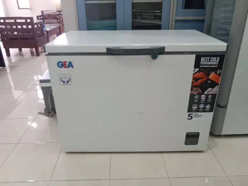 Showcase & Freezer gea, rsa, paket bisnis