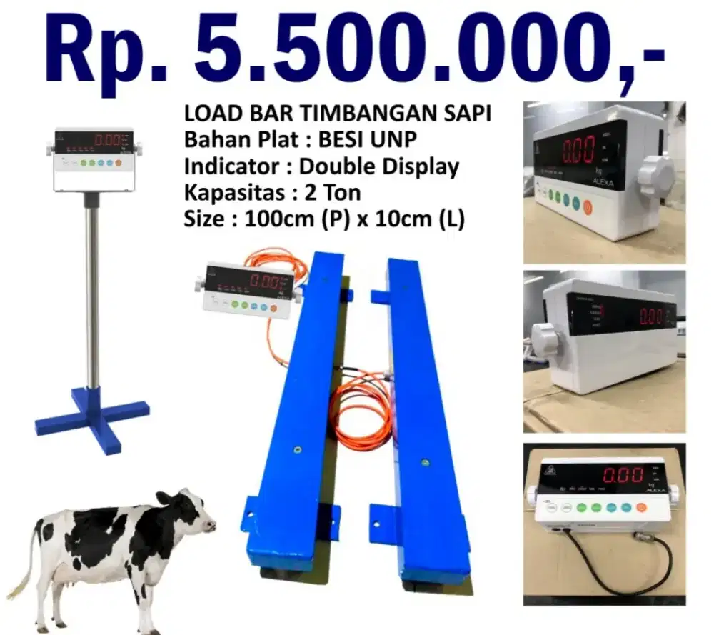 Promo Timbangan sapi kapasitas 2 Ton