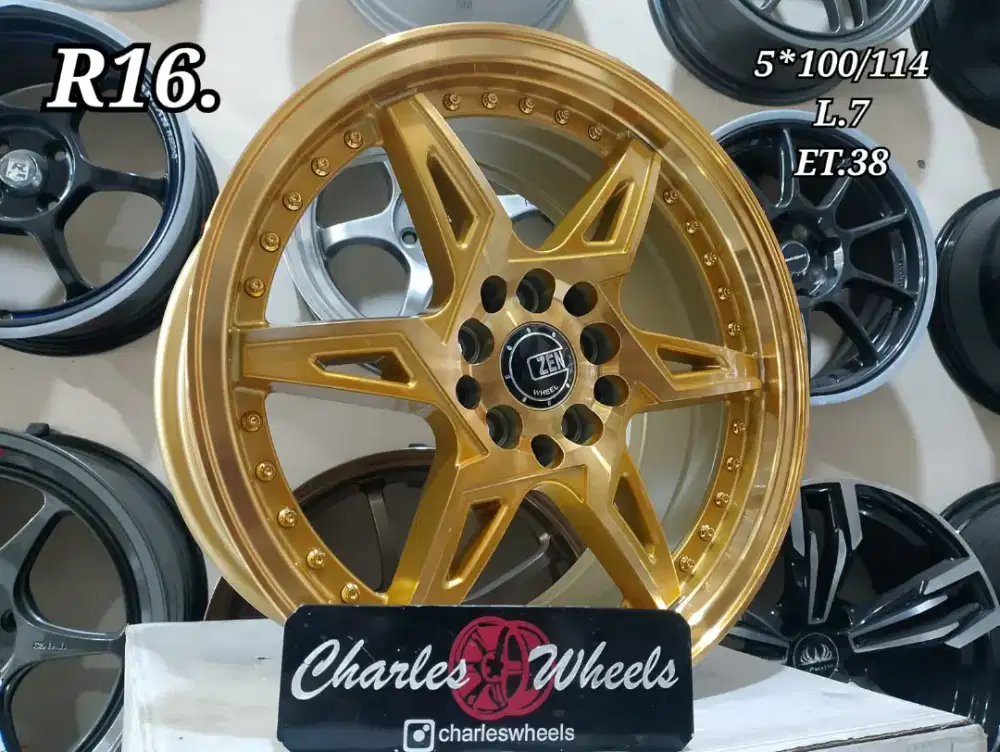 Velg murah zen r16 5x114,3 grandmax luxio innova ertiga dll
