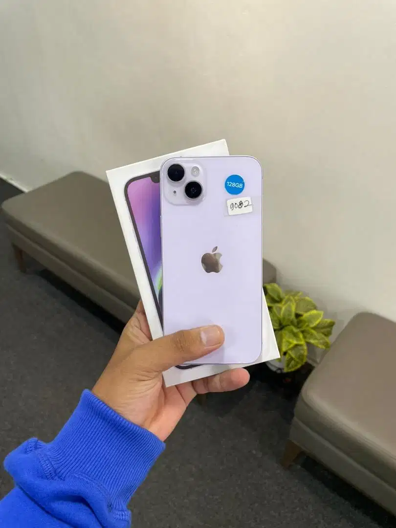 IPHONE 14 PLUS 128GB INTER FULLSET MULUS NO MINUS BERGARANSI