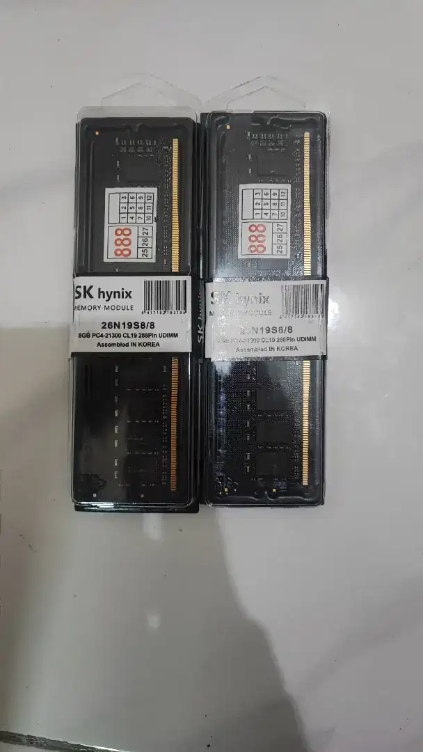 RAM DDR4 8GB SK hynix!
