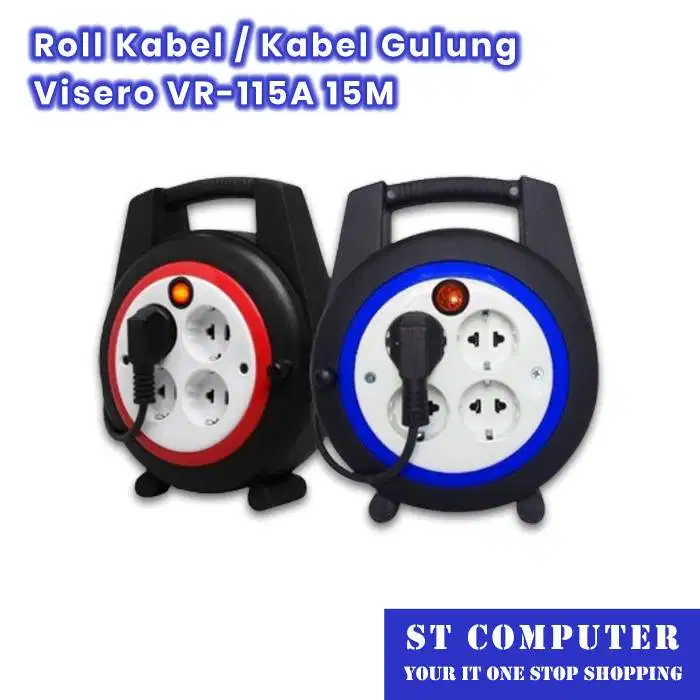 Roll Kabel / Kabel Gulung Visero VR-115A 15M