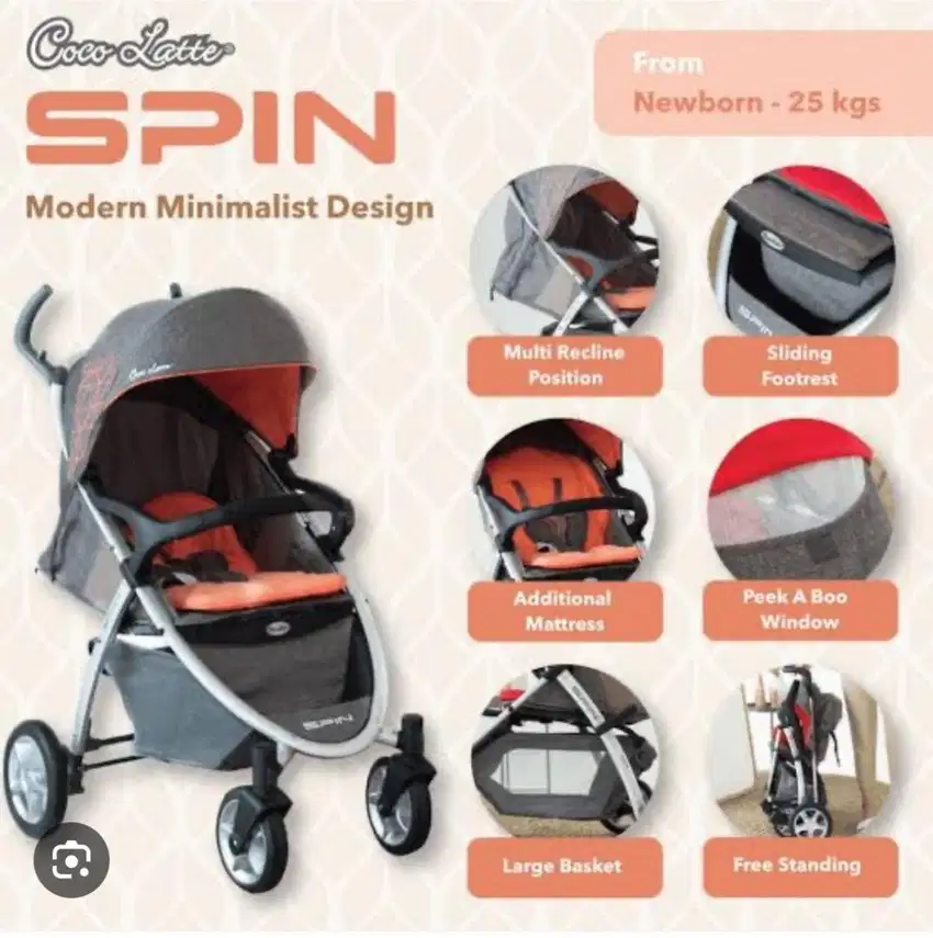Stroller Cocolatte SPIN (Preloved)