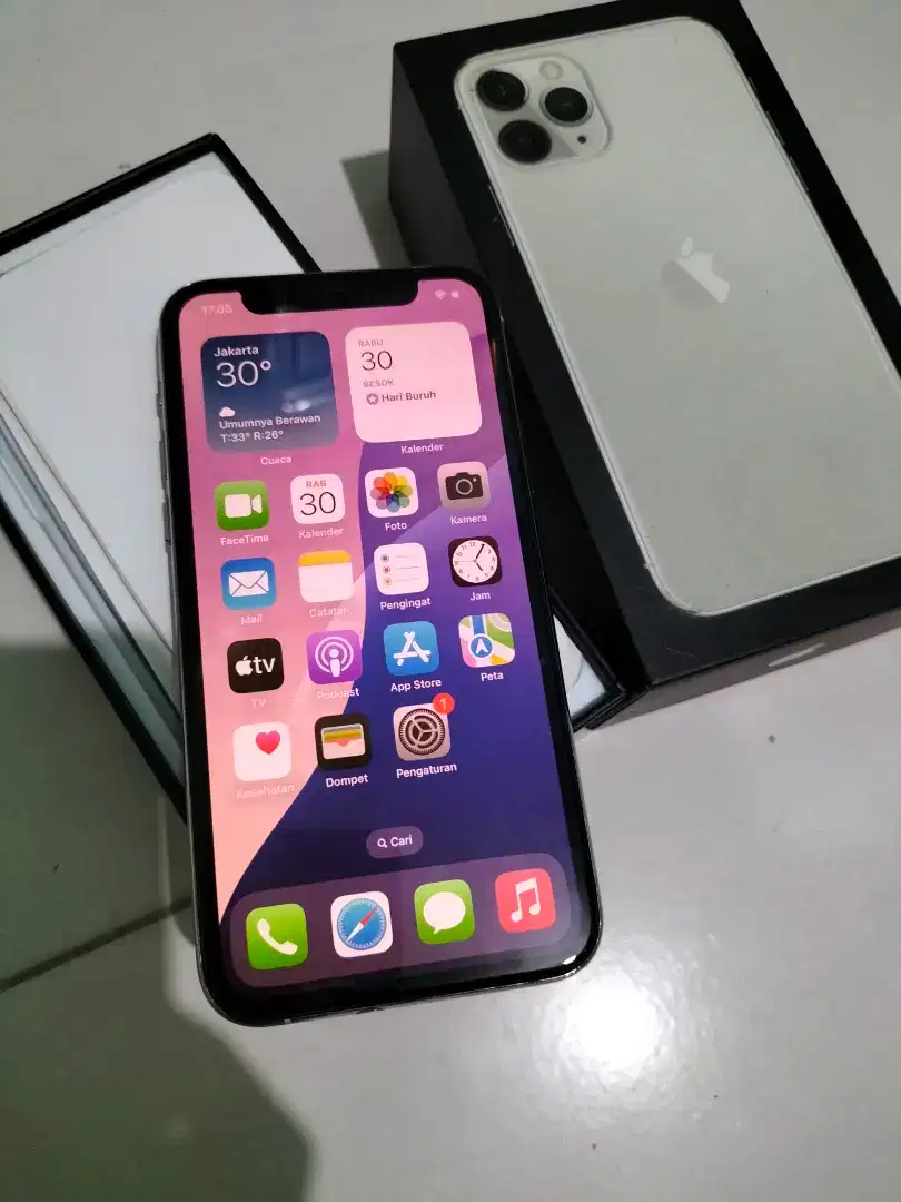 Iphone 11 pro 64gb fullset inter all operator