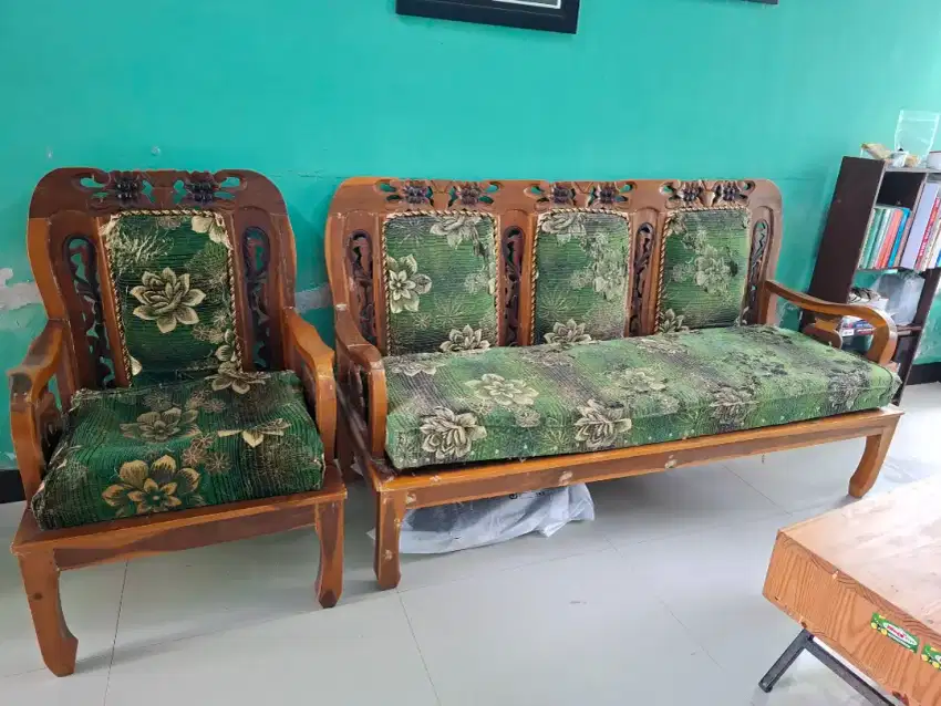 Kursi/Sofa Tamu Jati