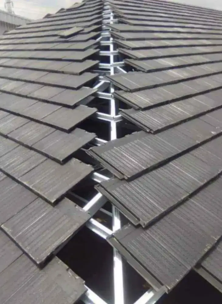 Menerima pemasangan atap bajaringan &pelavon terpasang