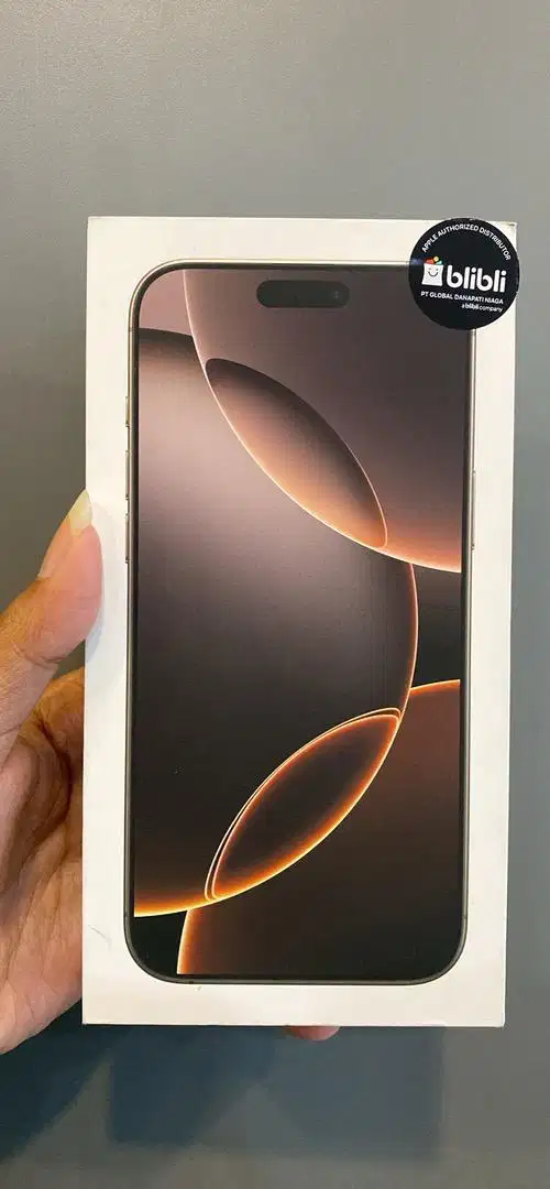 Iphone 16 pro max 1tb NEW RESMI DESSERT TITANIUM