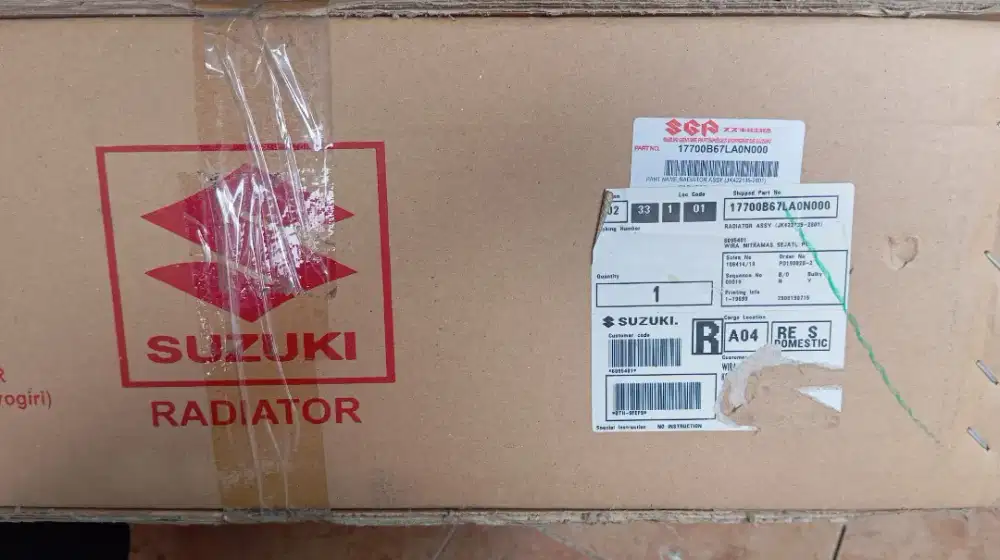 Radiator suzuki wagon r