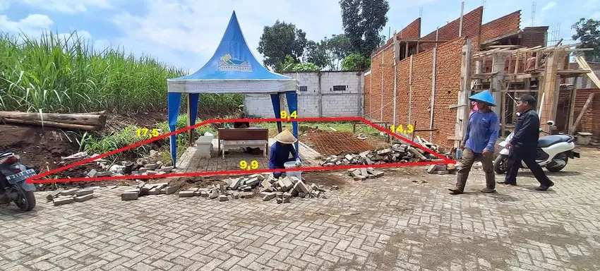 Tanah Saptorenggo Pakis SHM Split dkt Kampus Binus cocok buat Kost2an