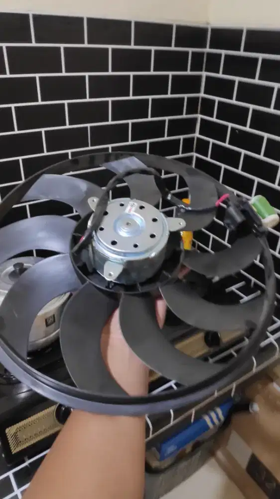 Motor fan Chevrolet spin matic 1.5