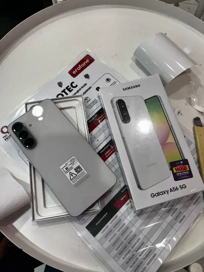 Samsubg A56 5G lai free upgrade memory