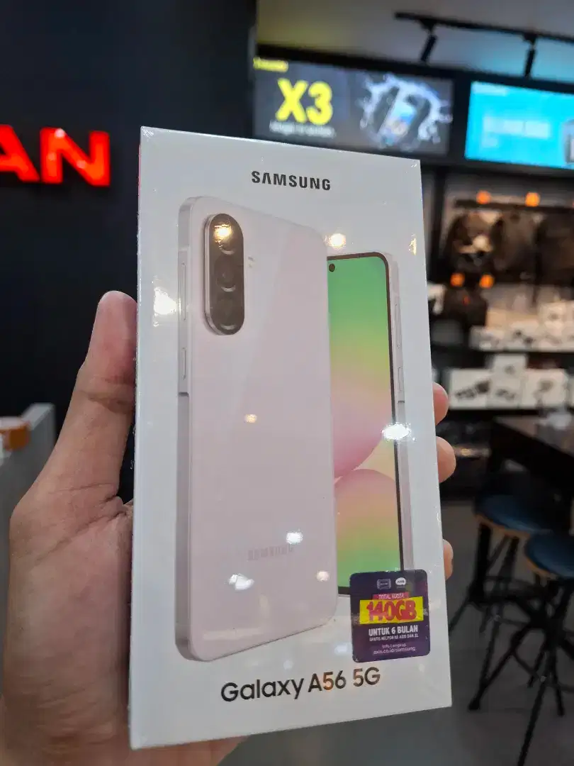 Samsung galaxy A56 5G 8/256 free upgrade memory