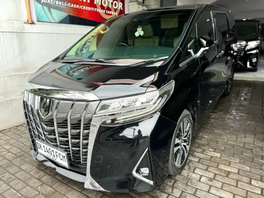 Alphard G ATPM TSS Matic 2020 Hitam Plat Denpasar Pajak Maret 2026