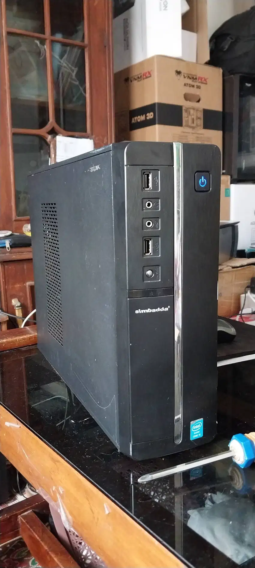 CPU mini Core i3-2120 8Gb DD3 SSD 256Gb VGA GT730 4Gb Siap Gaming dan
