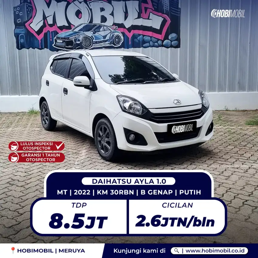 Ayla x manual 2022 garansi mesin 5 tahun