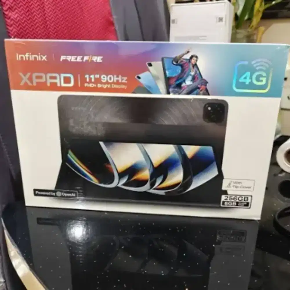 Tablet infinix XPAD 256gb Helio g99 4G LTE sinyal