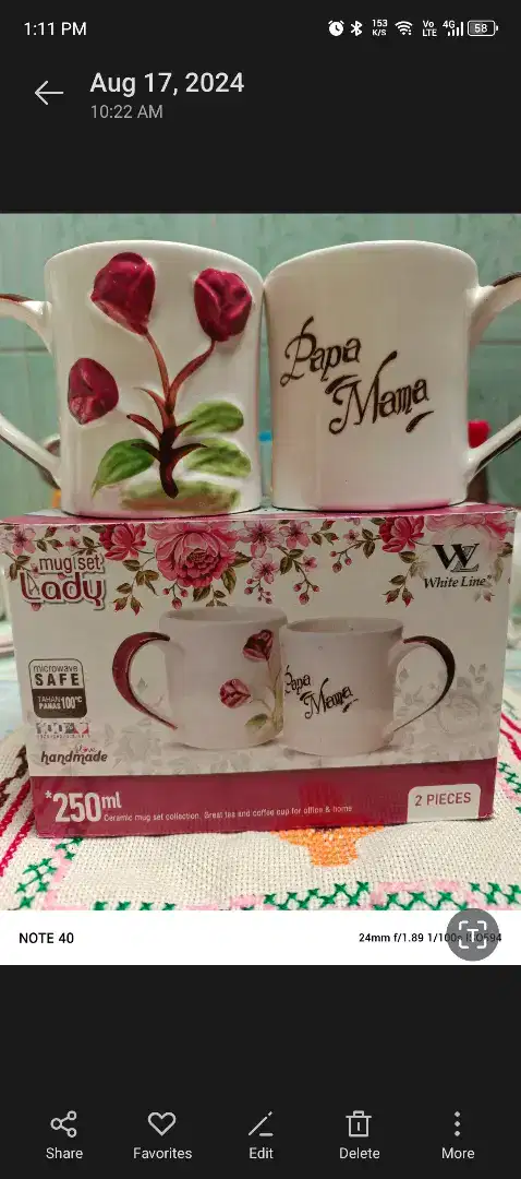 Barang baru &gt; cantik dan manfaat utk penyajian makan minum