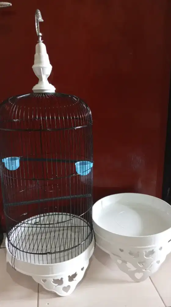 Sangkar burung love bird diameter 33 cm