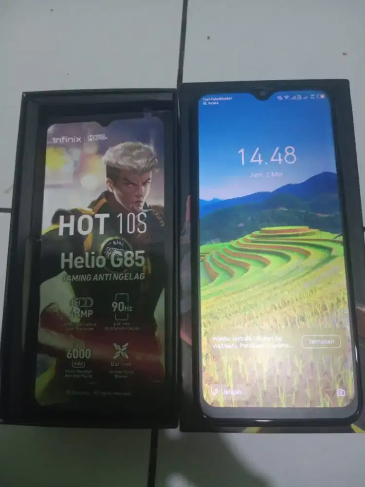HP INFINIX HOT 10S RAM 6 ROM 128