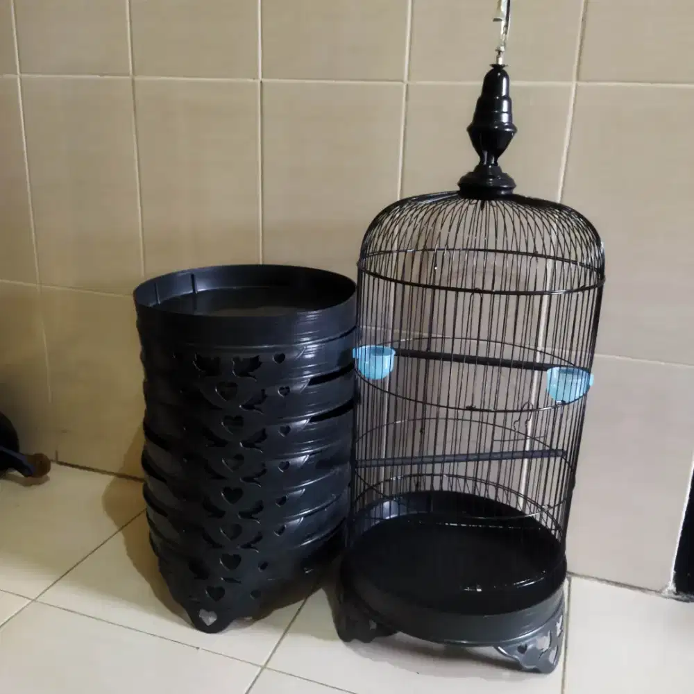 Sangkar burung love bird, kenari, perkutut