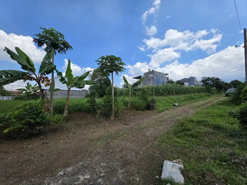 Tanah SHM Malang Row Jalan 8m, 15 Menit ke UB