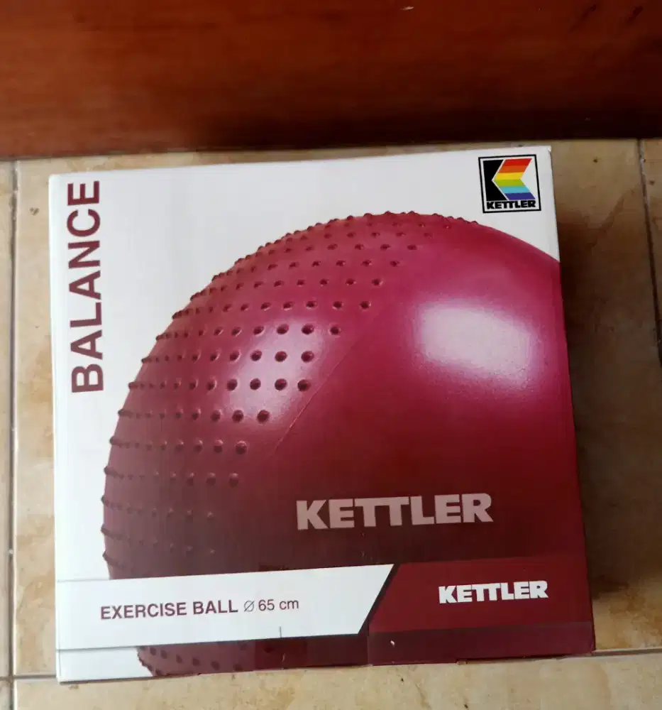 Kettler Exercise Ball 65 cm Burgundy