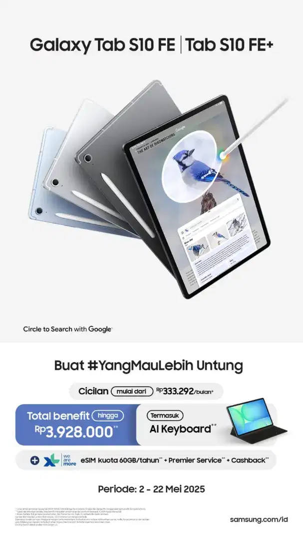 Tab S10 FE & Tab S10 FE+ FREE KEYBOARD