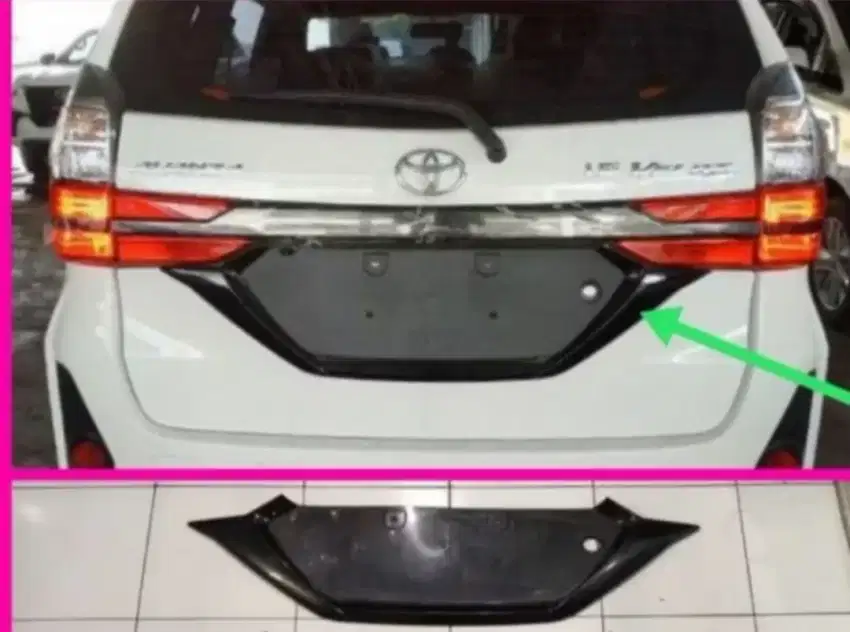Tatakan plat nomor avanza.xenia veloz.2019.2020