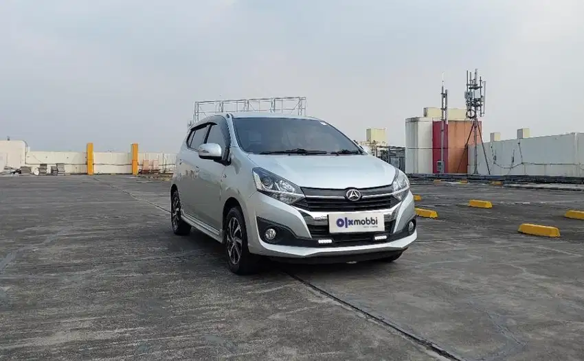 TDP 5,JT Daihatsu Ayla 1.2 R Bensin-MT Silver 2017