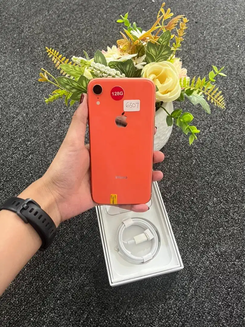 Iphone Xr 128GB Fullset Nominus Menetima Tuker Tambah