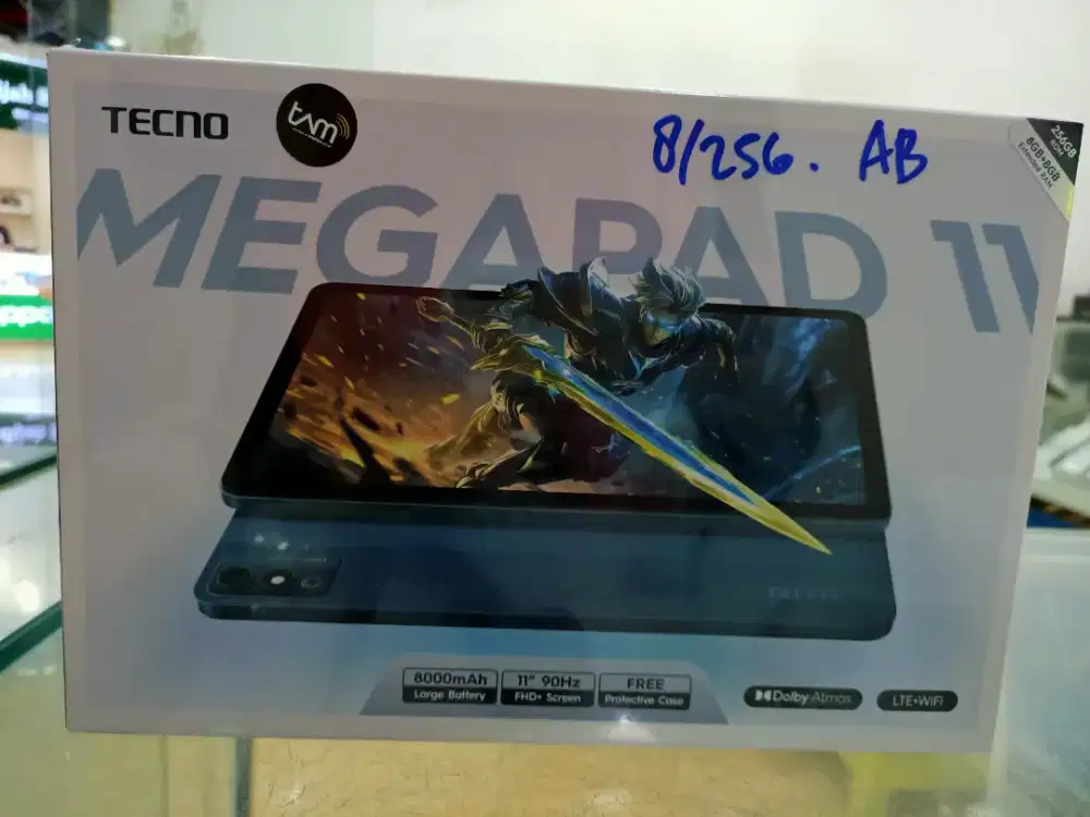 Megapad 11 8/128 8/256 garansi resmi (no repack)
