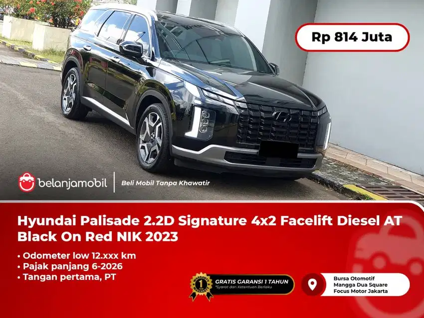 [ LOW KM ] Hyundai Palisade 2.2D Signature 4x2 Facelift 2023/2024