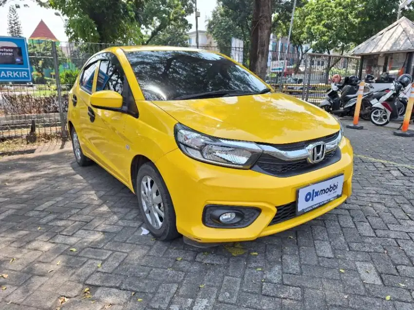 [OLX Mobbi] Honda Brio Satya Kuning 1.2 E Bensin-MT 2021 TRH