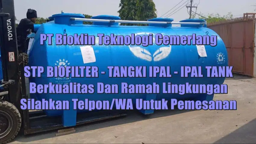 STP Biotech, IPAL Biotech, WWTP Biotek Biofilter STP Berkualitas, IPAL